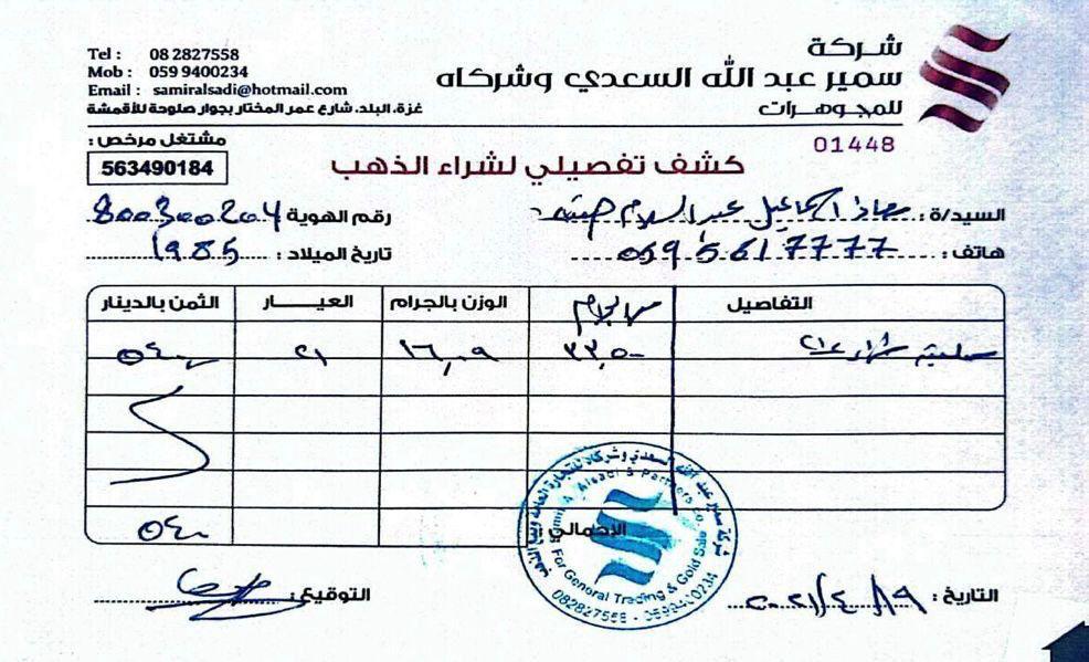 الكشف عن ايصالات بمبلغ آلاف الدولارات مقابل شراء المجهورات الفخمة على يد ابن إسماعيل هنية