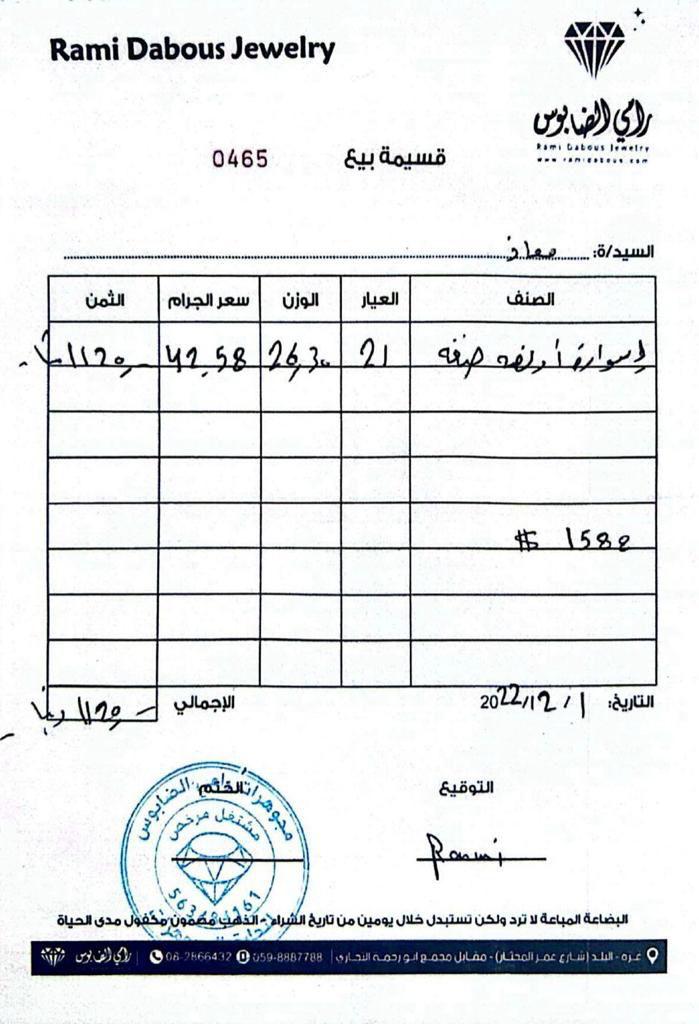 الكشف عن ايصالات بمبلغ آلاف الدولارات مقابل شراء المجهورات الفخمة على يد ابن إسماعيل هنية