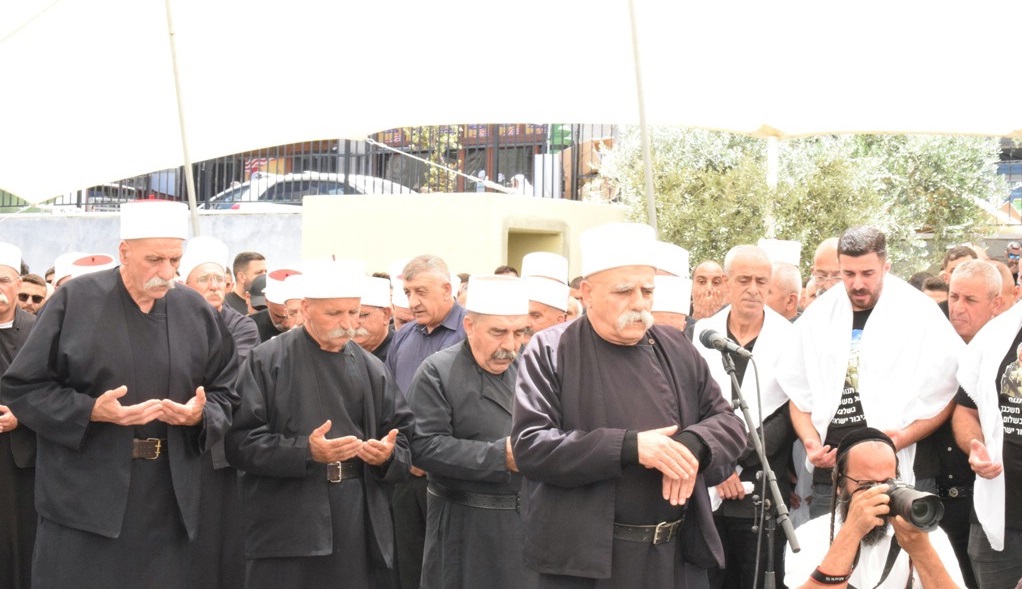 تشييع جنازة الكابتن وسيم محمود في قرية بيت جن الجليلة