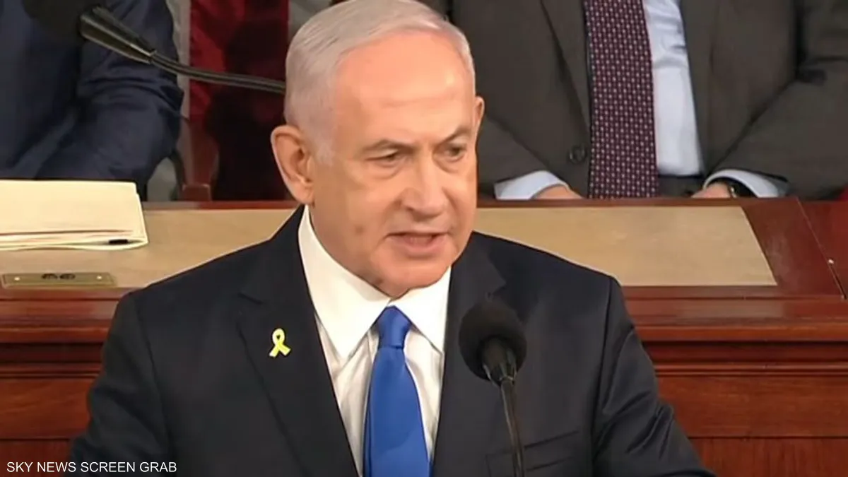 نتنياهو أمام الكونغرس يكشف رؤيته لغزة ويدعو لتحالف ضد إيران